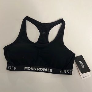 Merino Sports bra size small mons royale Brand New with Tagss
